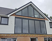 Cladding is available in a range of colours